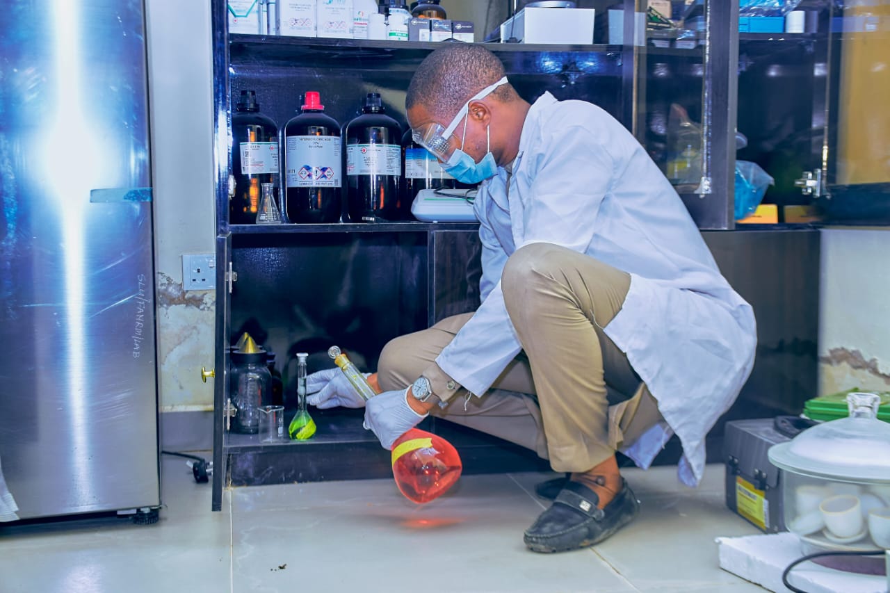 Science laboratory research at SLUK