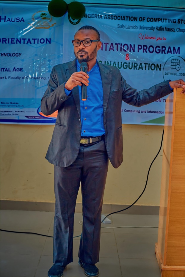 Opening remarks by Dean Engr. Prof. Nasir Faruk (2024)
