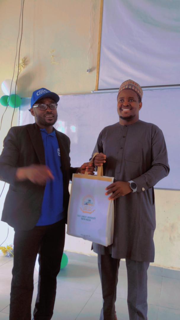 Sule Lamido University branded gift presentation — IEEE ComSoc (2024)