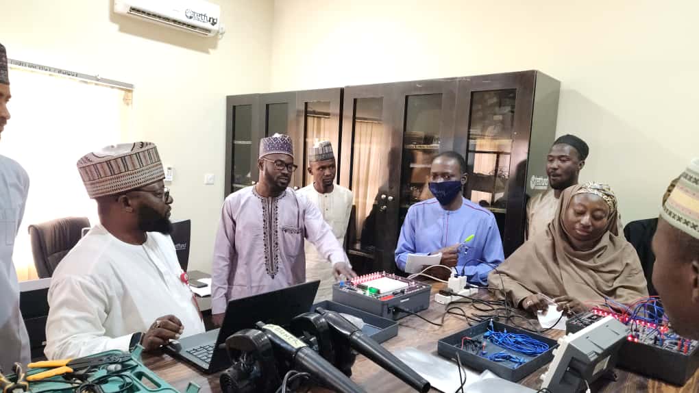 WordPress training by Umar Yaya — joint workshop with ICT Directorate (2025)