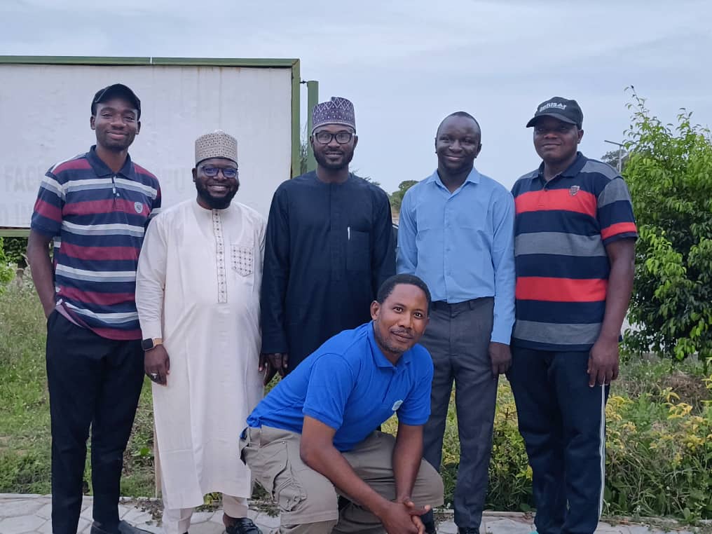 NUC team during cyber security workshop for accreditation (2025)
