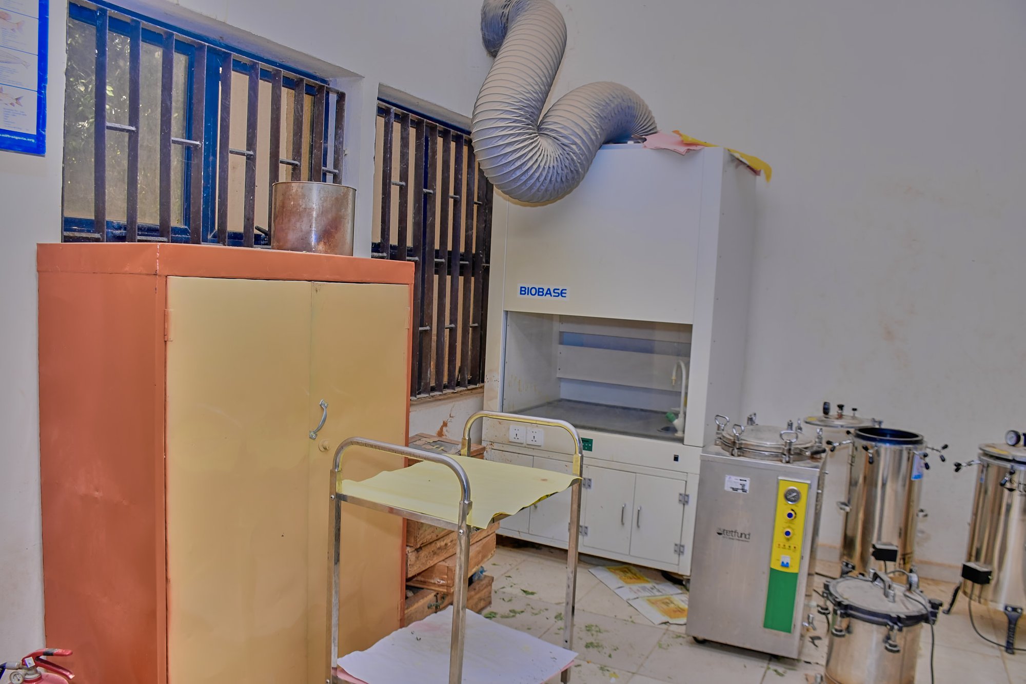 Teaching laboratory and practicals