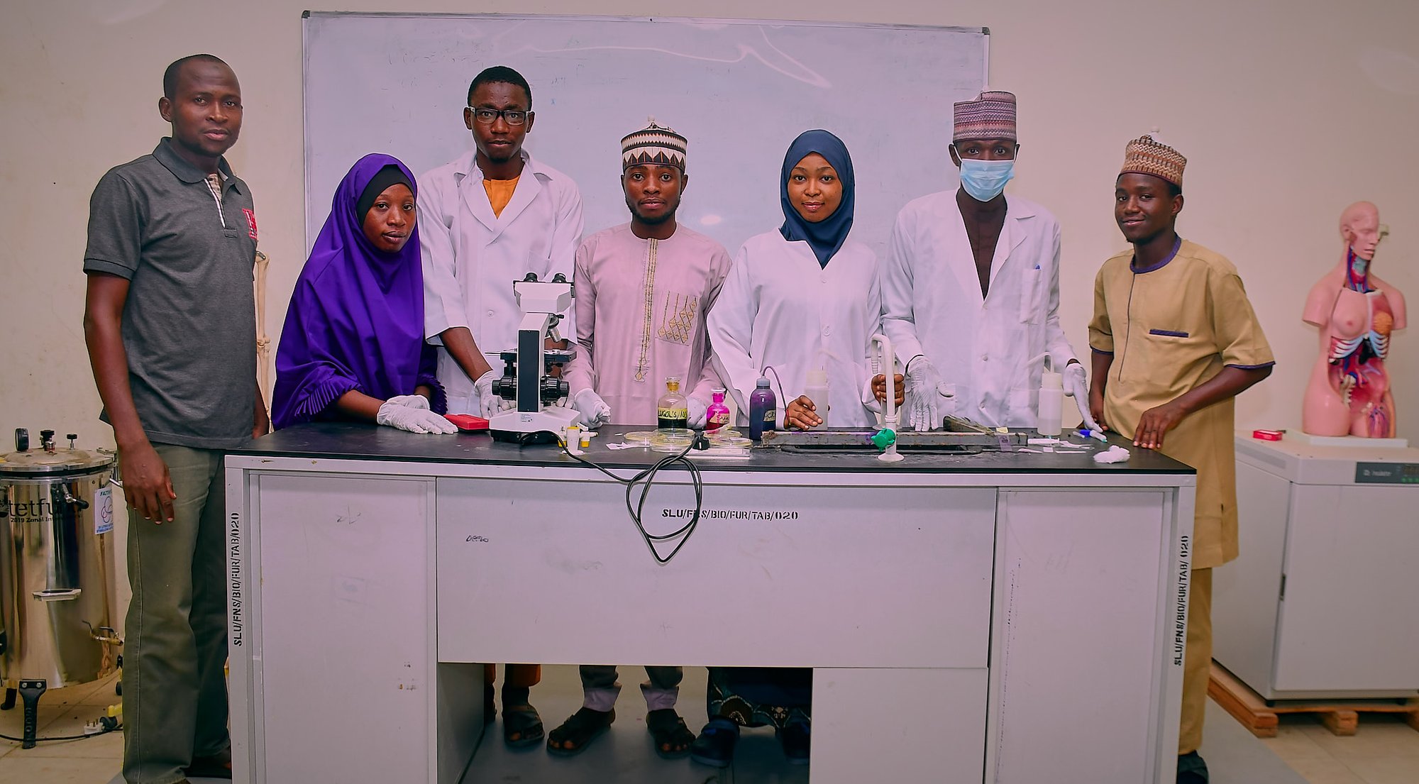 Teaching laboratory and practicals