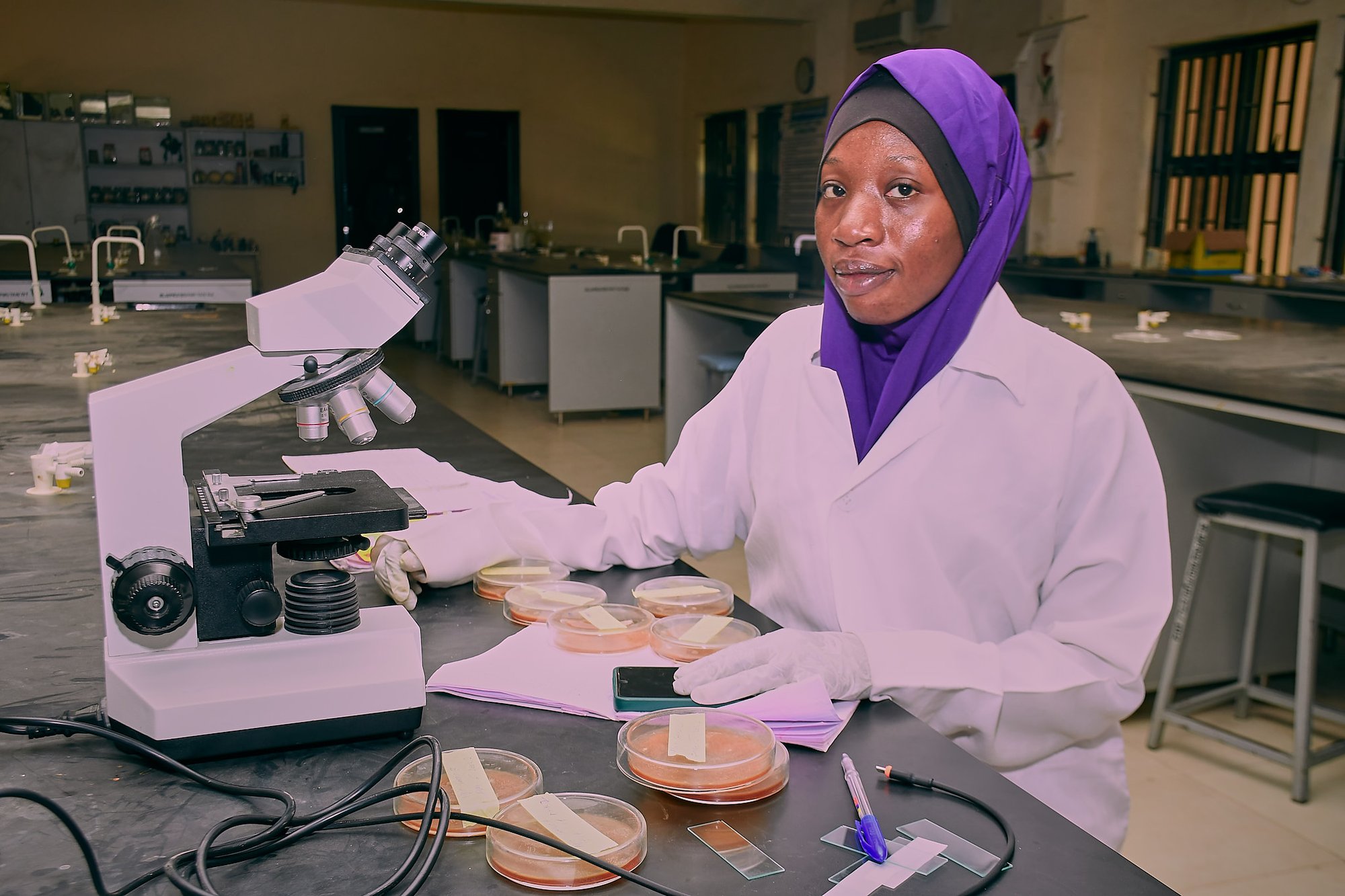 Teaching laboratory and practicals