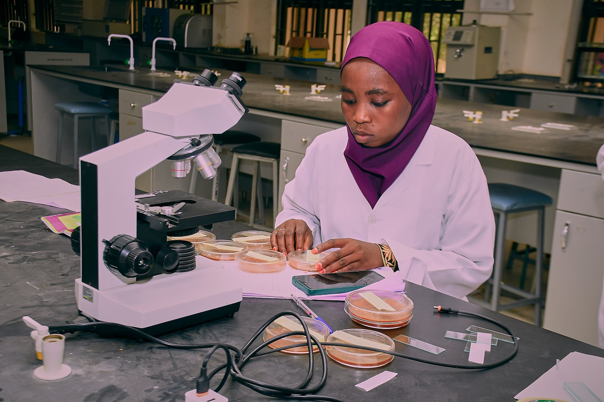 Teaching laboratory and practicals