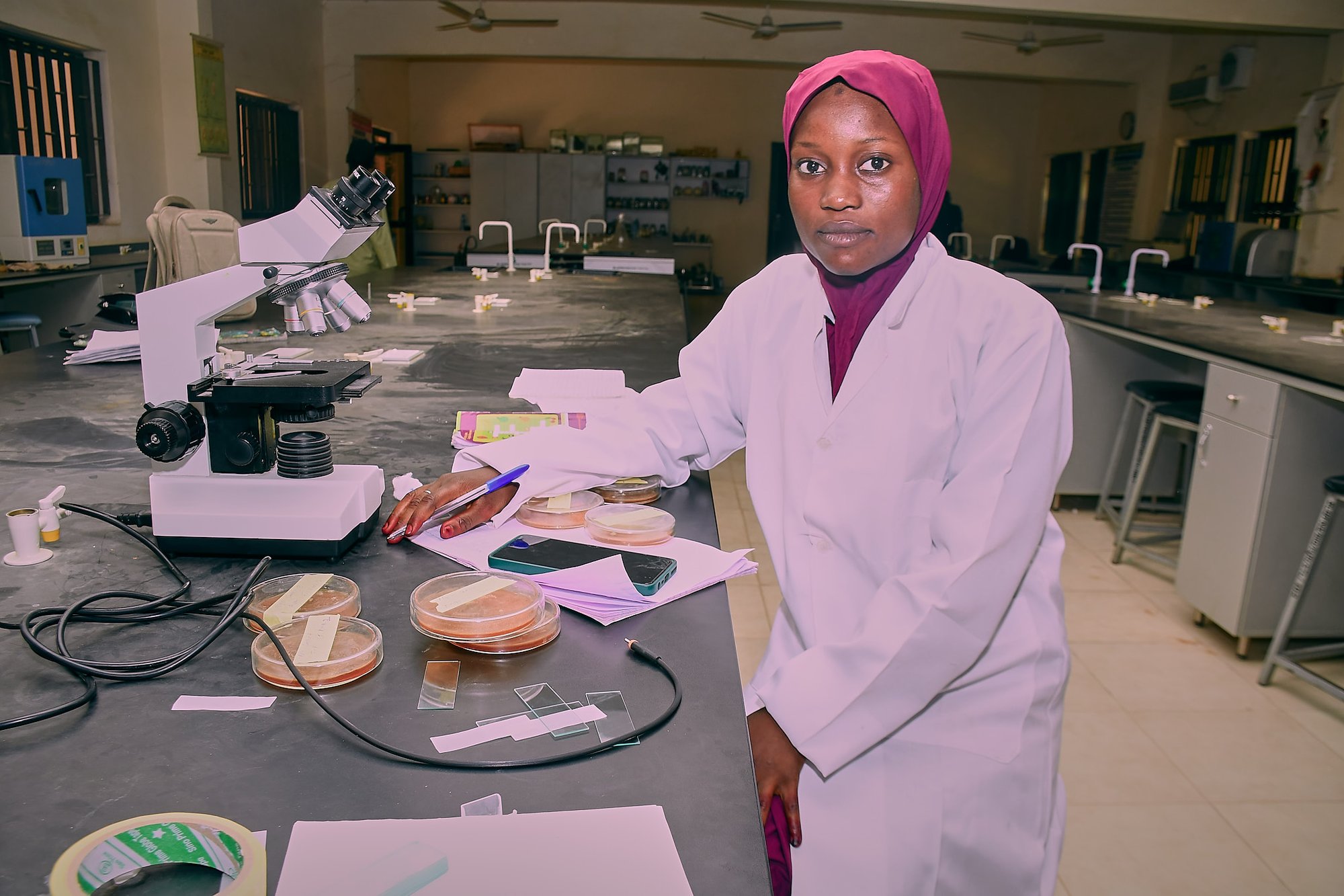 Teaching laboratory and practicals