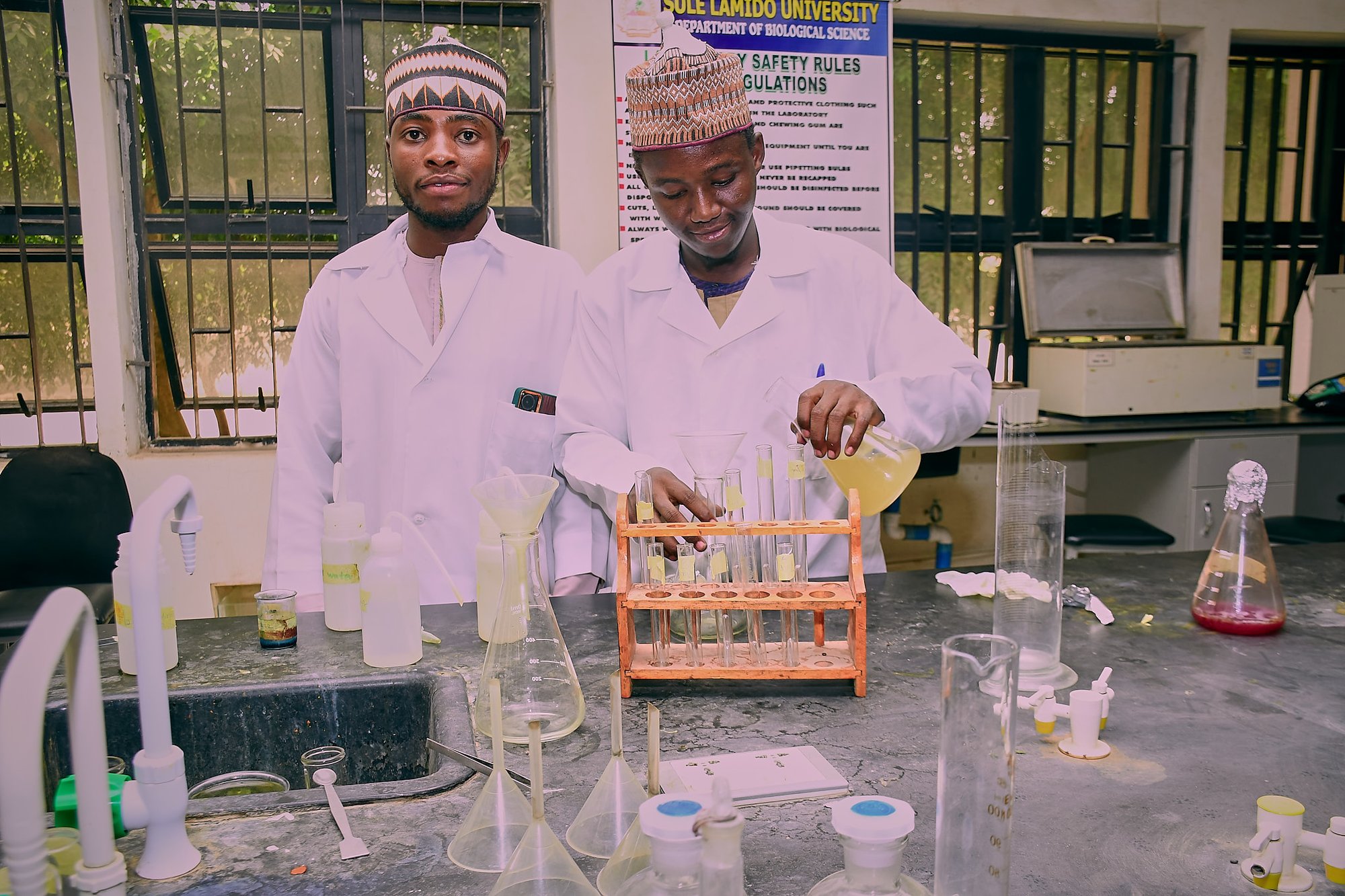 Teaching laboratory and practicals