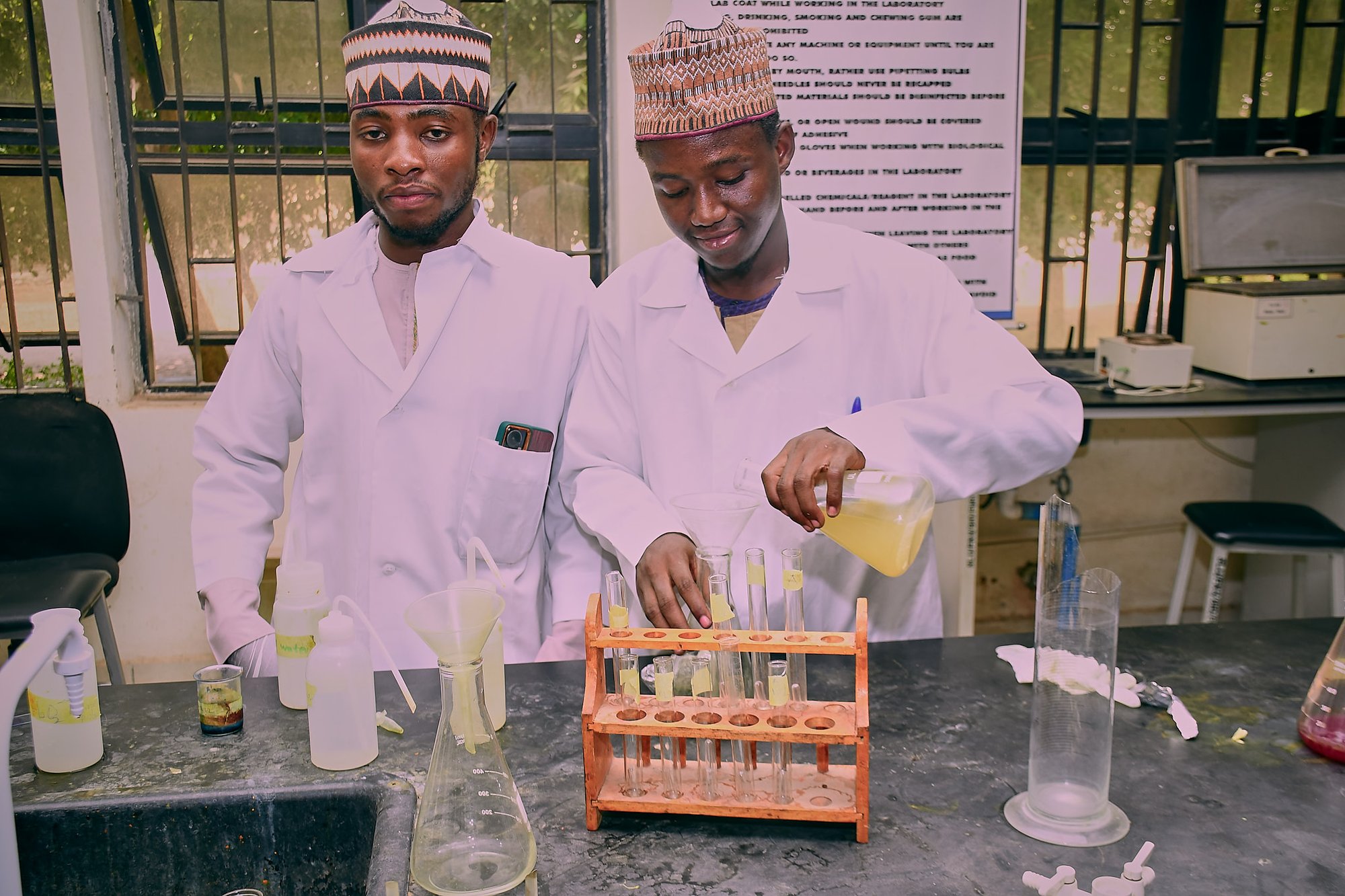 Teaching laboratory and practicals