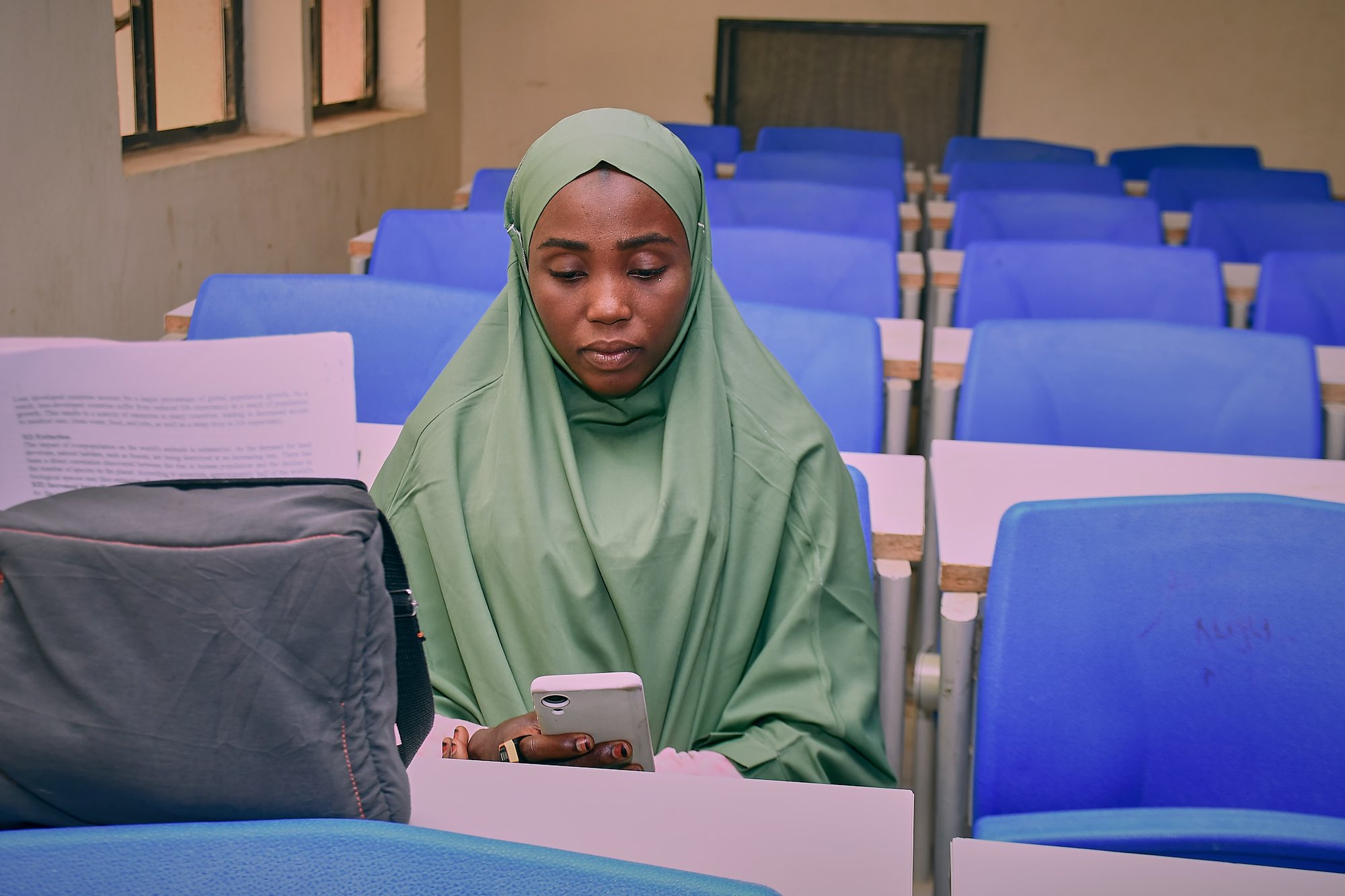 Lecture theatre and classrooms