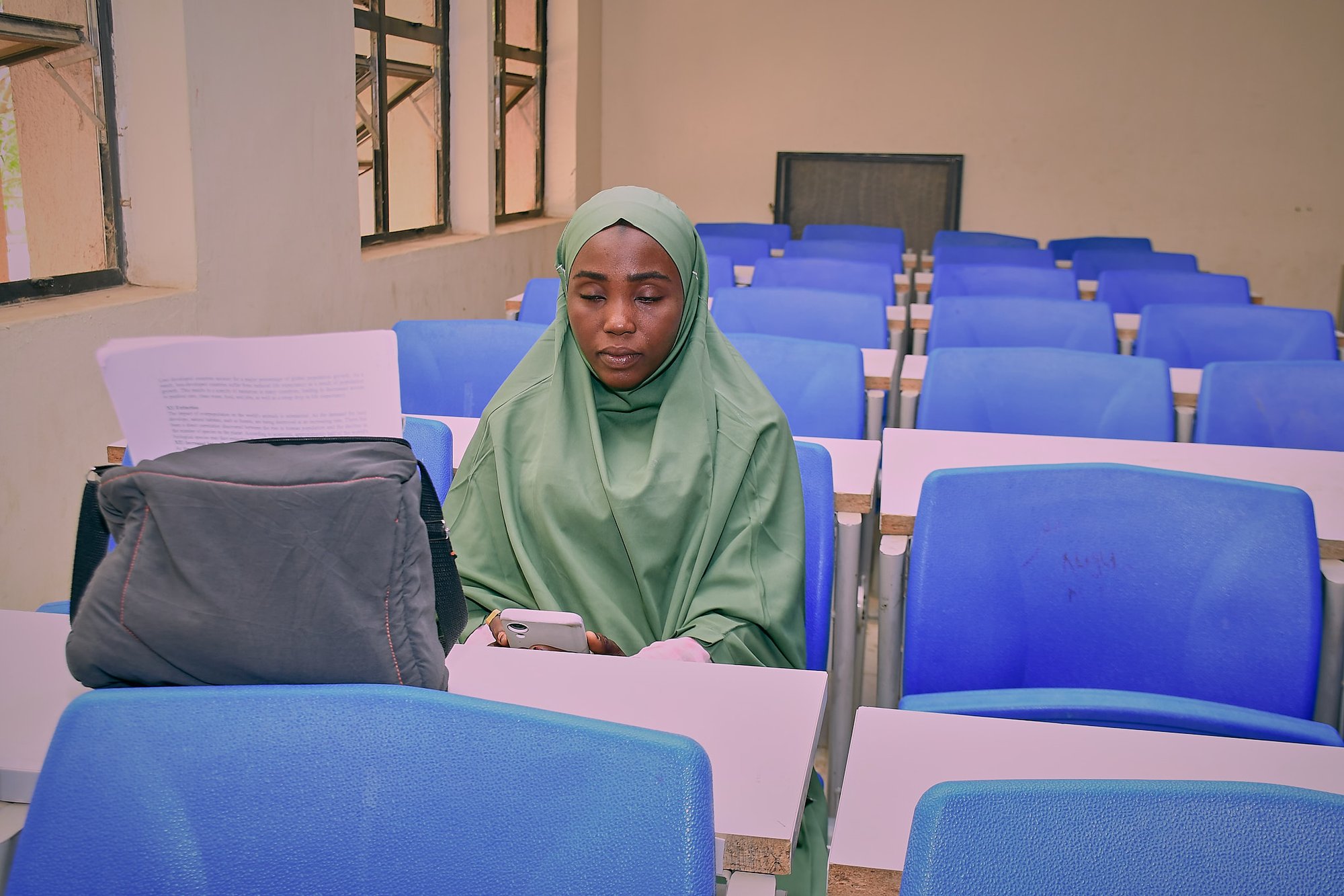 Lecture theatre and classrooms
