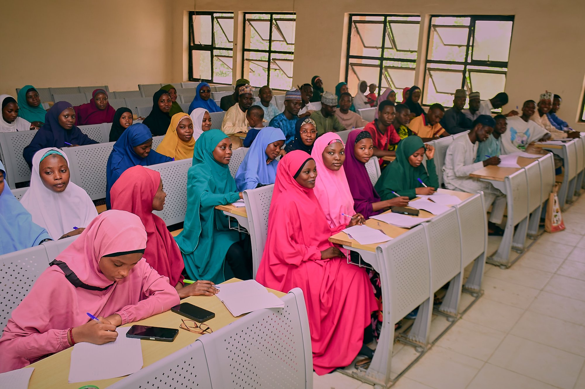 Lecture theatre and classrooms