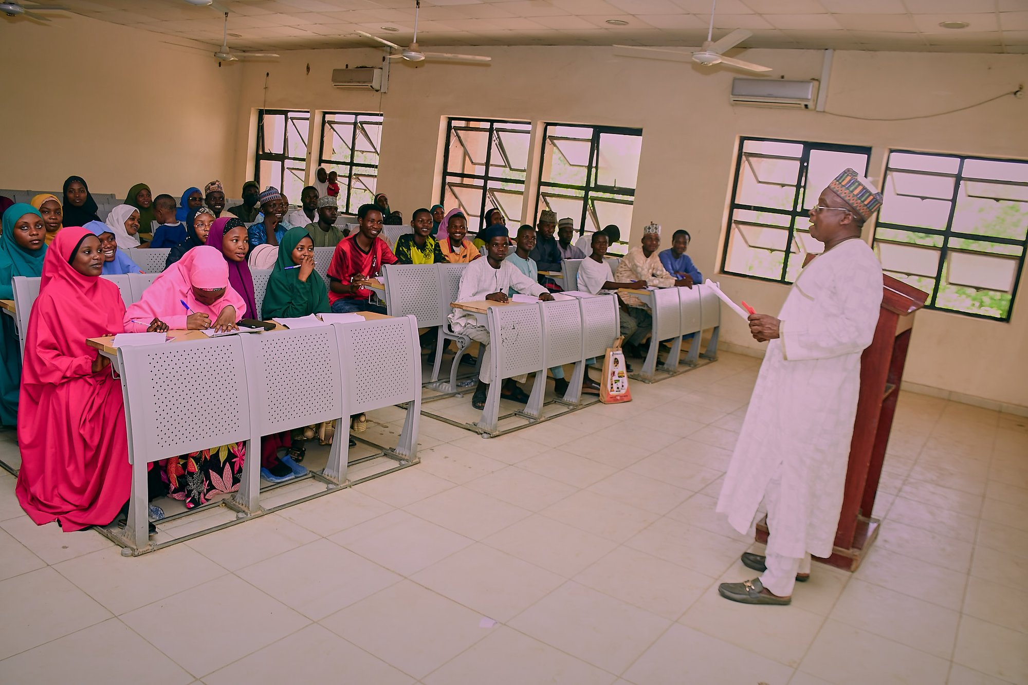 Lecture theatre and classrooms