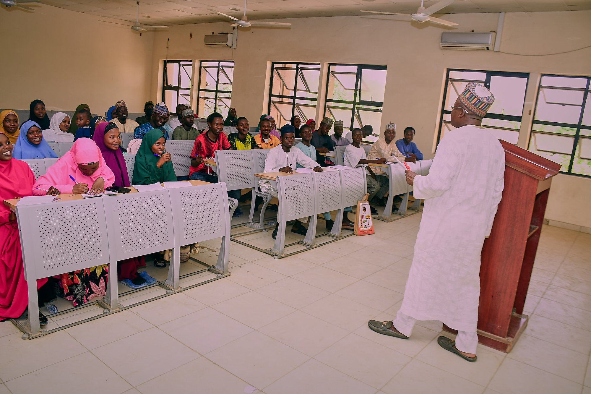 Lecture theatre and classrooms