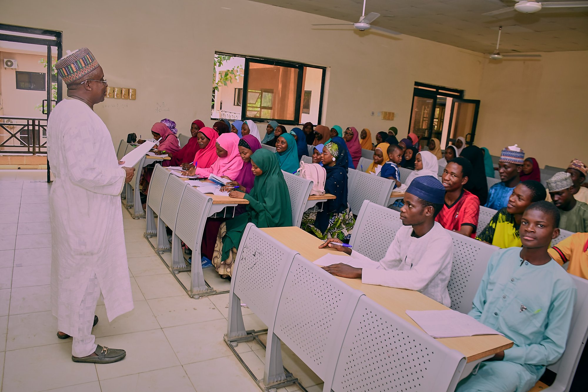 Lecture theatre and classrooms