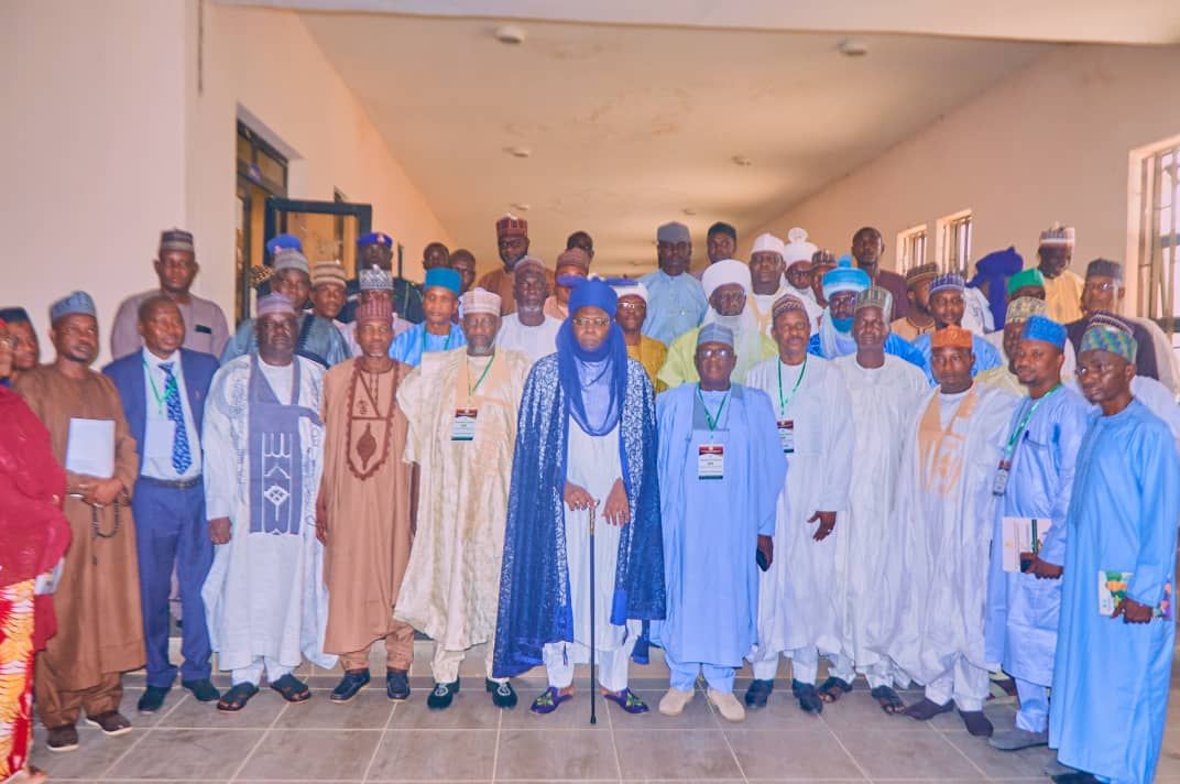 Faculty staff and dignitaries at an international conference